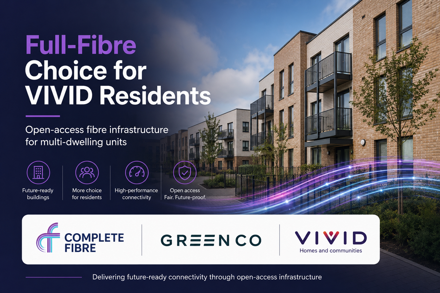 Full-Fibre Choice for VIVID Residents